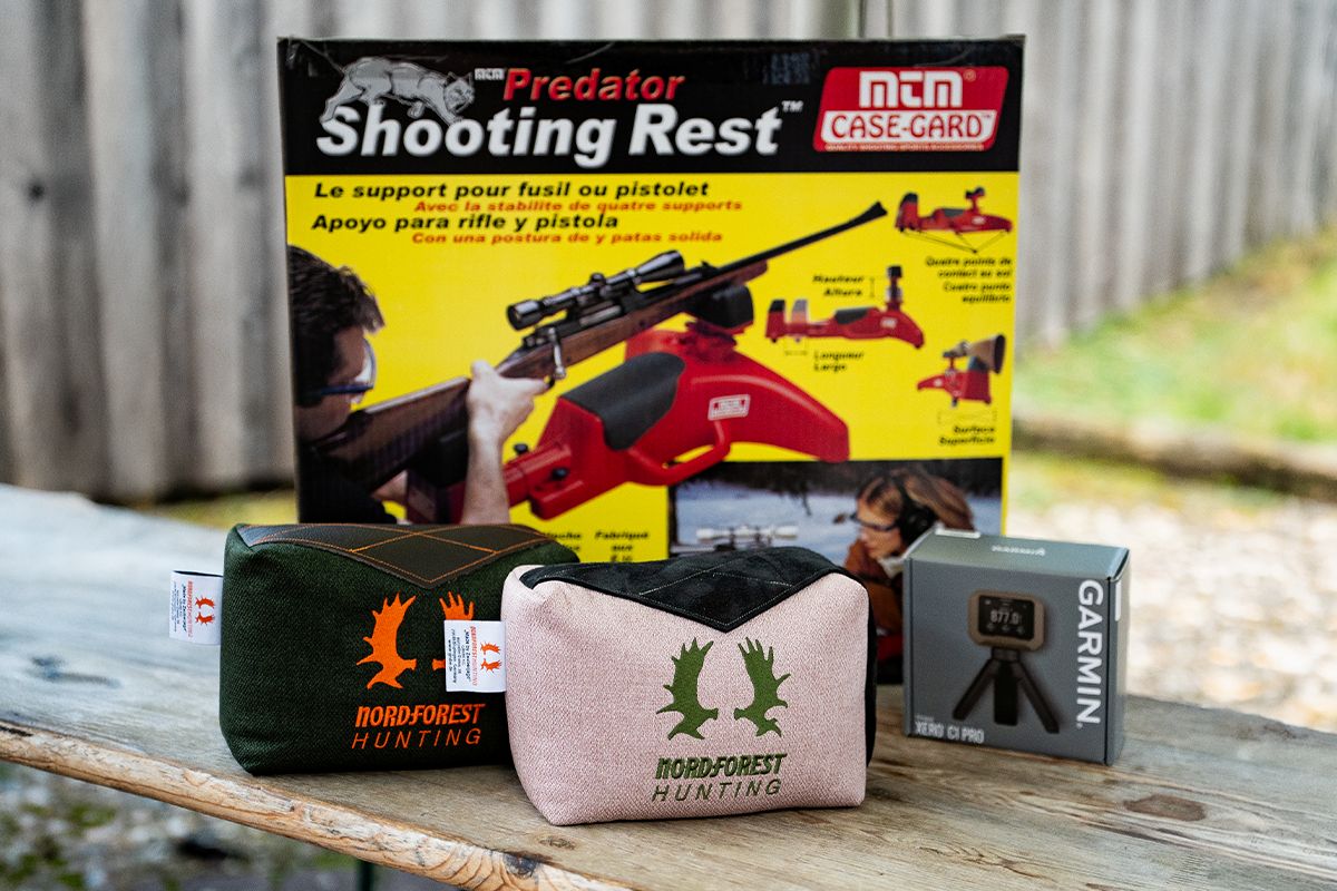 Einschießen Equipment null